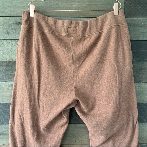 PACT Women's Organic Cotton Pull On Sweatpants in Burnt Orange Brown - Picture 6 of 9